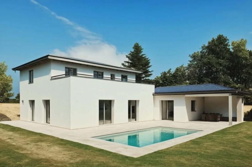 Construction d'une maison neuve d'environ 180m2 dans le Rhône 