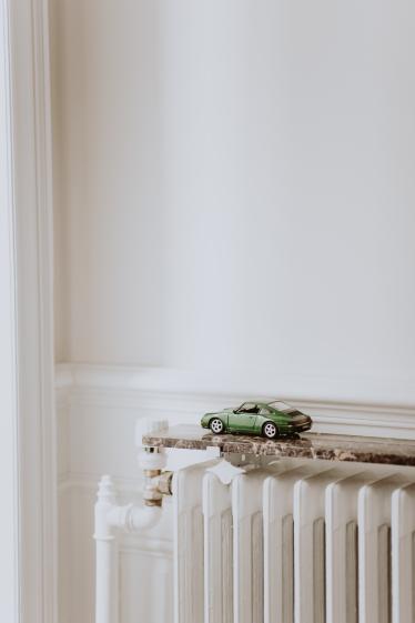 Zoom sur le radiateur 