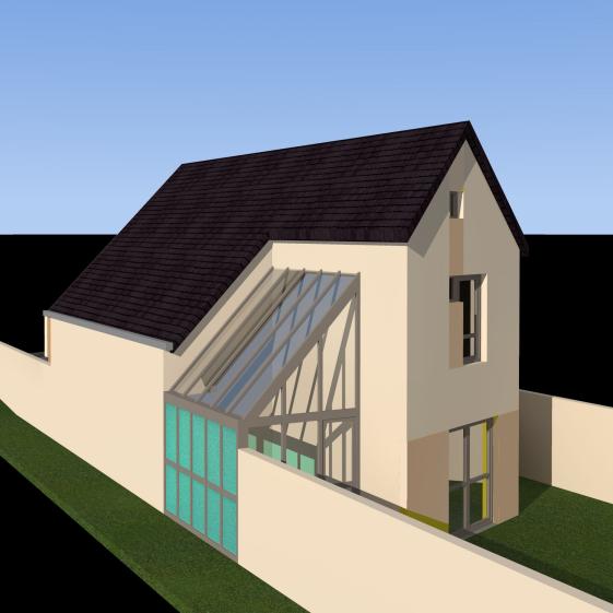 Vue coté jardin