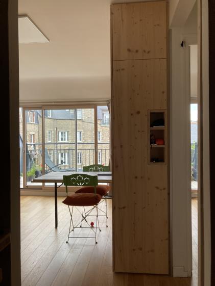 Meuble d'entrée en bois