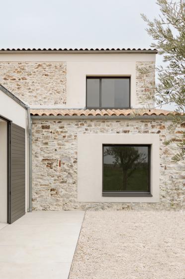 Façade jardin 