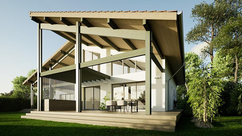 MAISON D_P_P - VIEUX-BOUCAUX-LES-BAINS