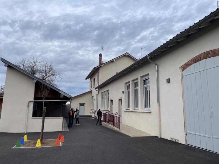 réfection cour et enduits