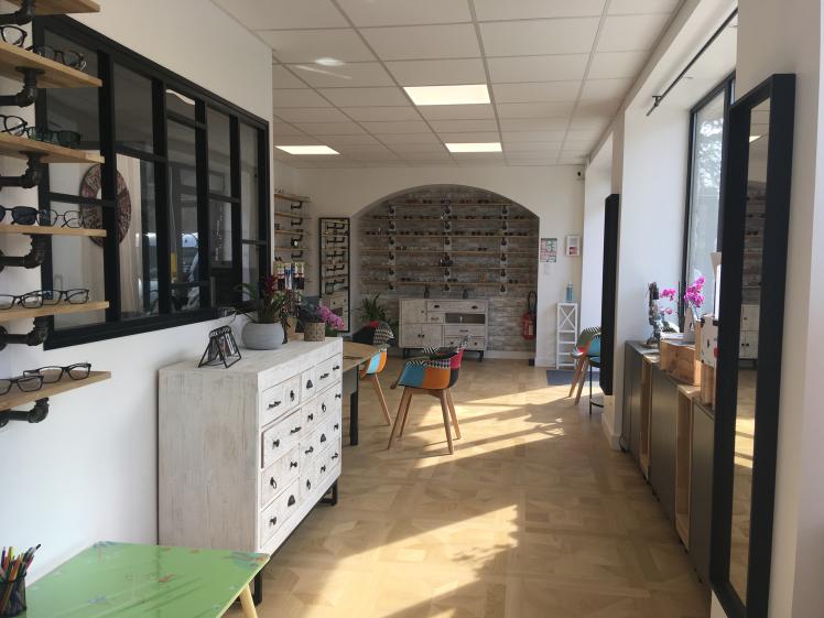 Vue de l'aménagement intérieur