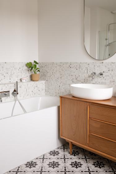 Salle de bain parentale