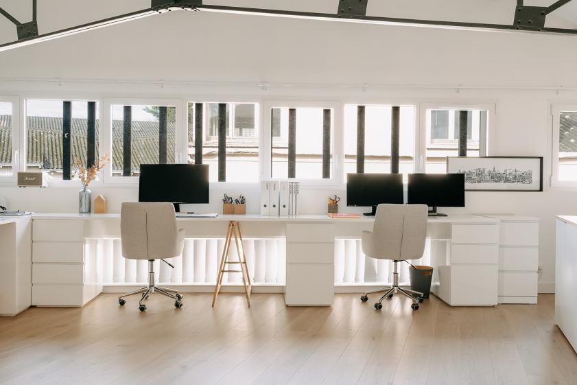 Bureau collaboratif  d'architecte 