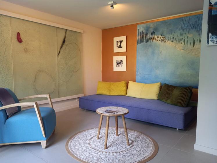 Maison de ville et atelier d’artiste - espace salon