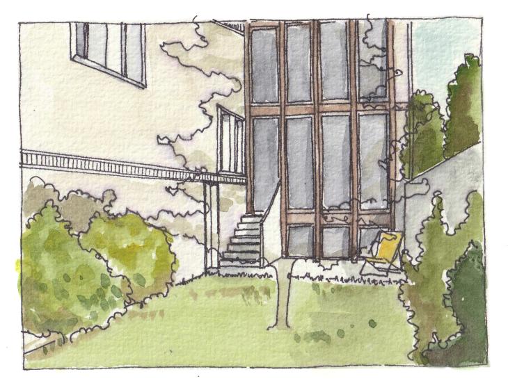 Chez Jeannette - aquarelle 3