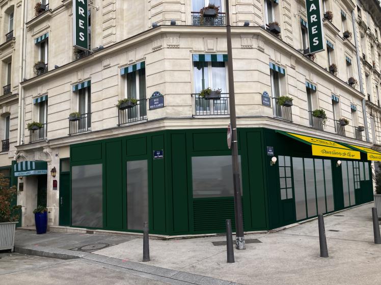 façades café restaurant 