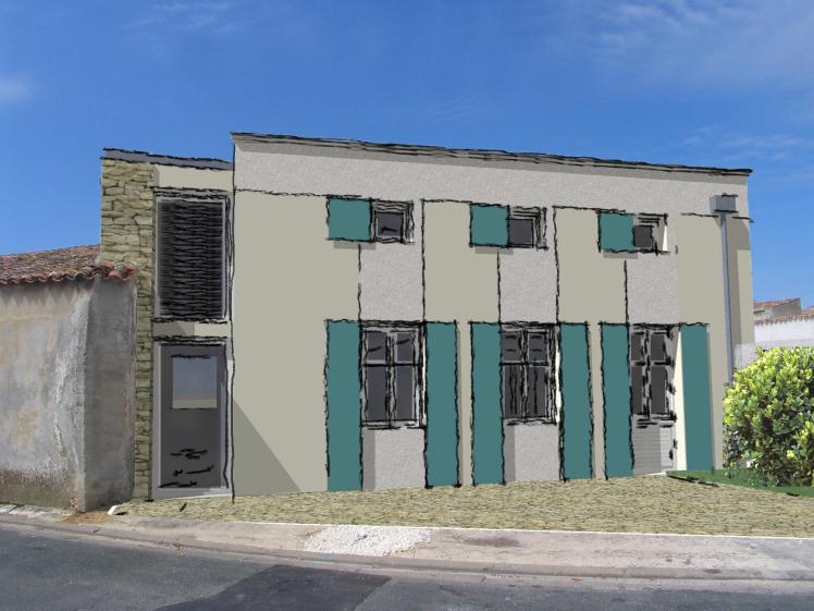transformation d'un garage - Marennes - PROJET