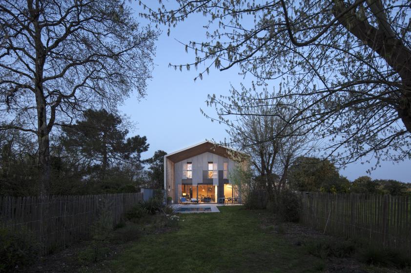 Vue depuis le jardin