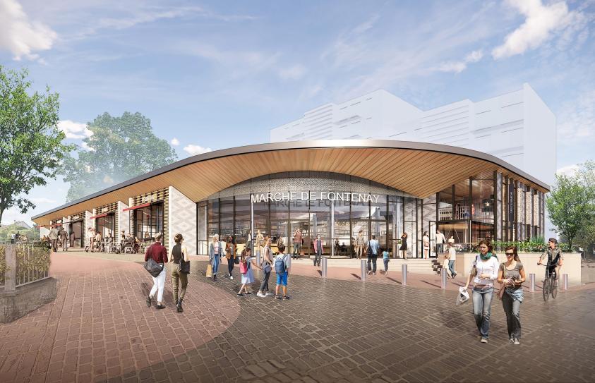 Halle de marché