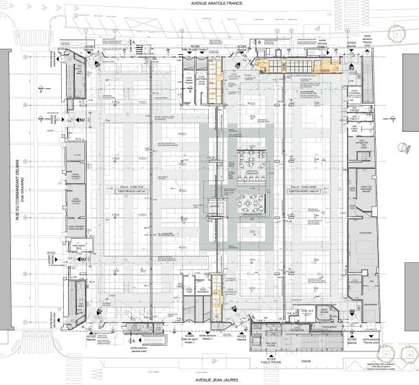 Plan du marché