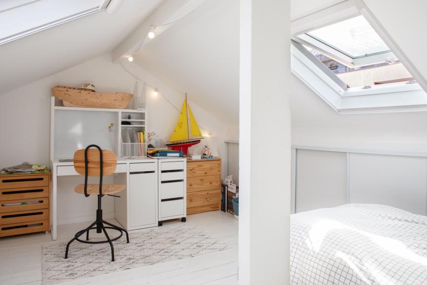 chambre sous les toits