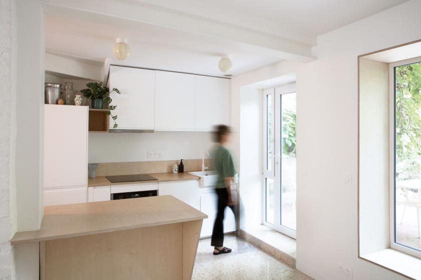 Usage, accès cuisine / jardin 