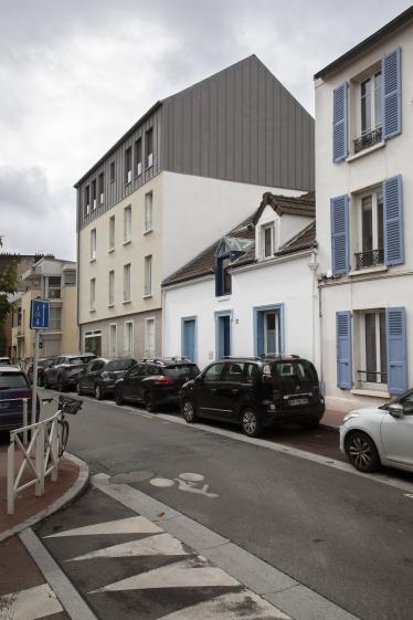 Rénovation thermique d'un immeuble faubourien et surélévation pour la création de trois logements supplémentaires en surélévation 