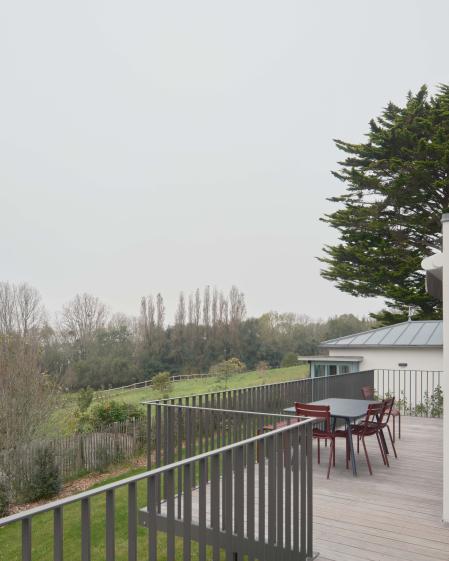 vue de la terrasse