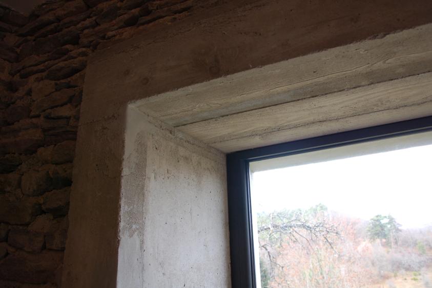 Détail sur le cadrage béton