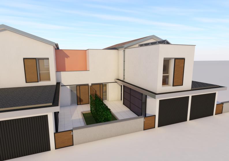 Création de chambre supplémentaire en surélévation au-dessus du garage + création de dressing attenant à la chambre parentale - Vue 1