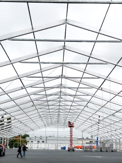 Structure halle structure légère