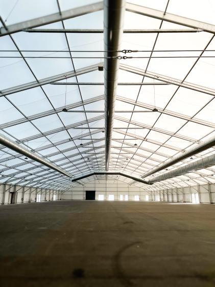 Structure halle structure légère