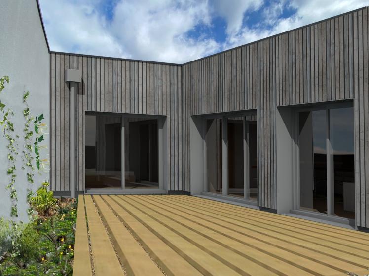 Extension côté jardin