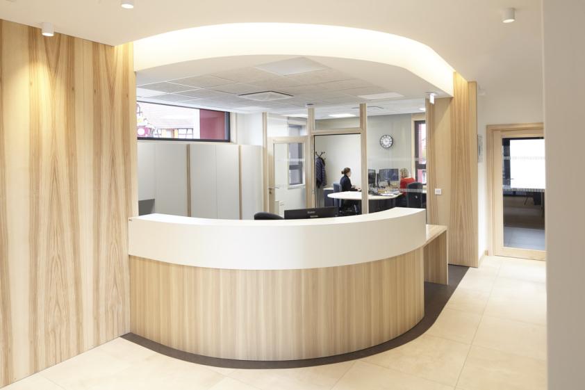 Banque d'acceuil de la mairie