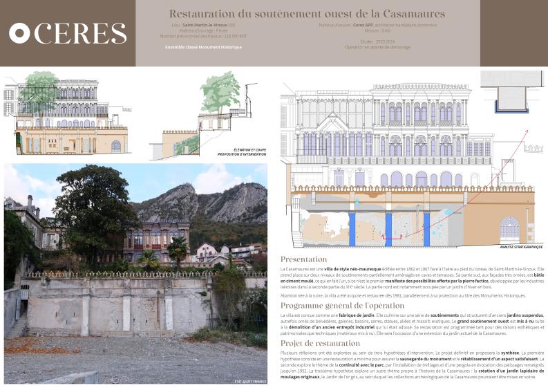 SNLV Casamaures bâti
