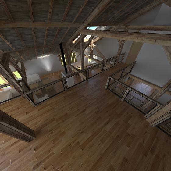 Vue de la mezzanine