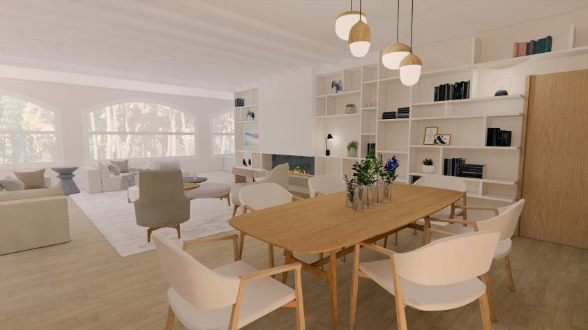 Vue sur le Salon - Extension