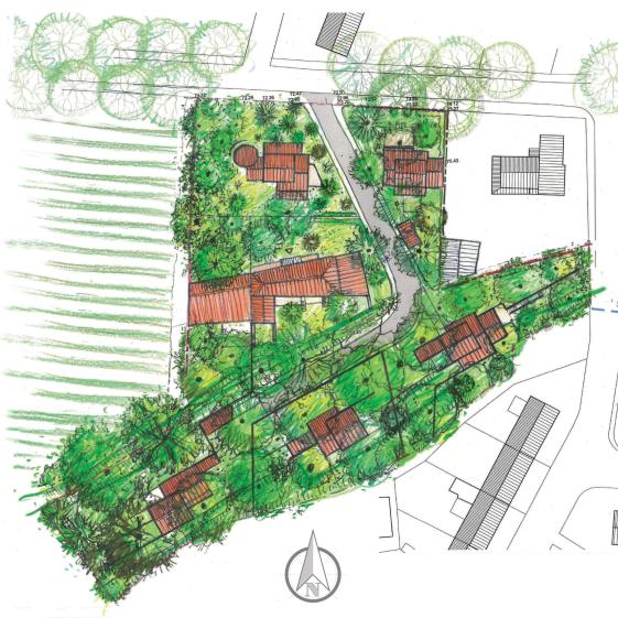 PLAN MASSE PROJET