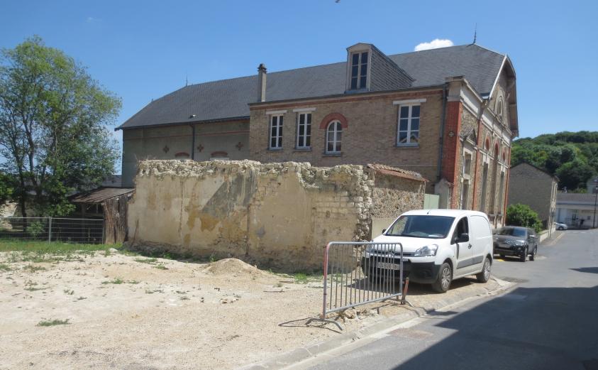 Vue depuis la rue de l'Hôtel de Ville - AVANT TRAVAUX