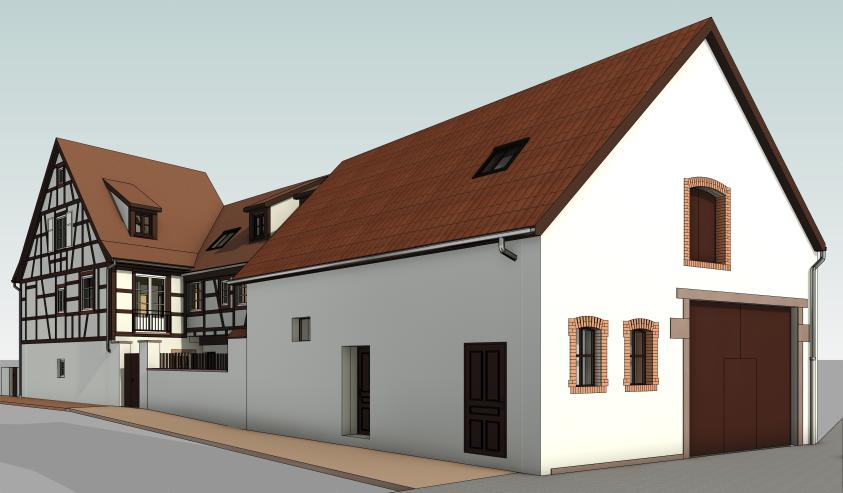 Réhabilitation d'une maison Alsacienne 