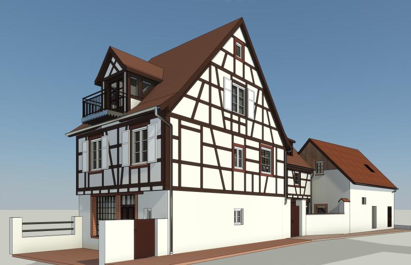 Réhabilitation d'une maison Alsacienne 