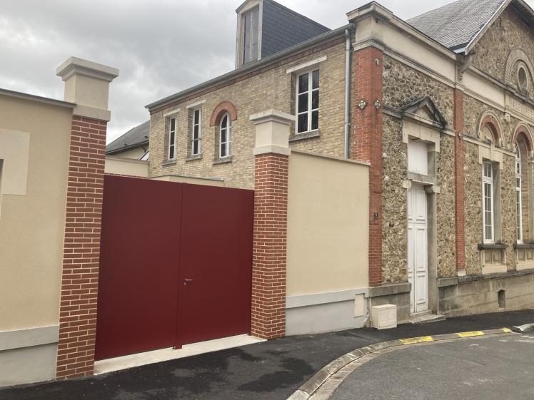 Accès technique depuis la rue de l'Hôtel de Ville - PROJET