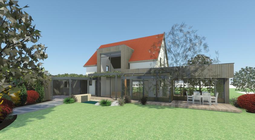 Extension d'une maison individuelle
