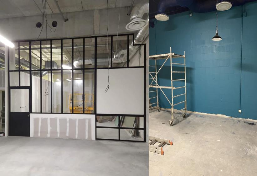 Chantier Verrière Atelier