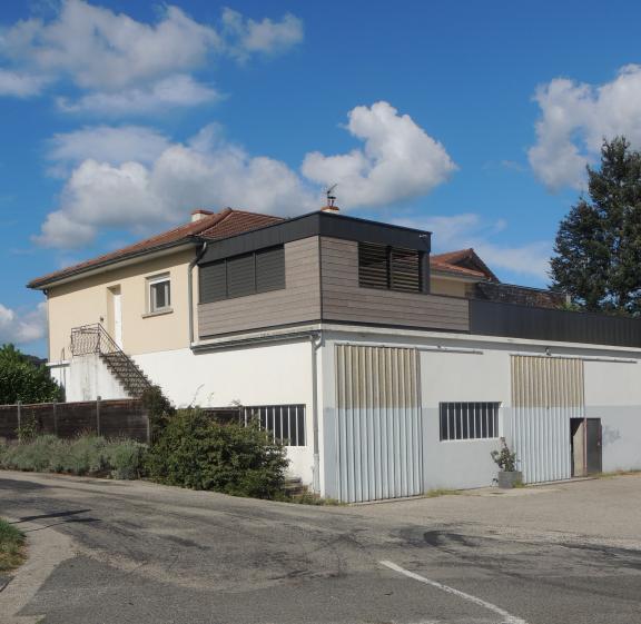 Vue depuis la rue