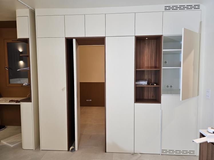 Rénovation appartement architecte hmonp - Paris