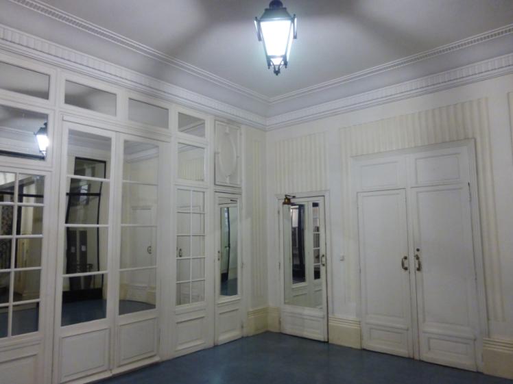 Vue du hall intermédiaire avant réhabilitation