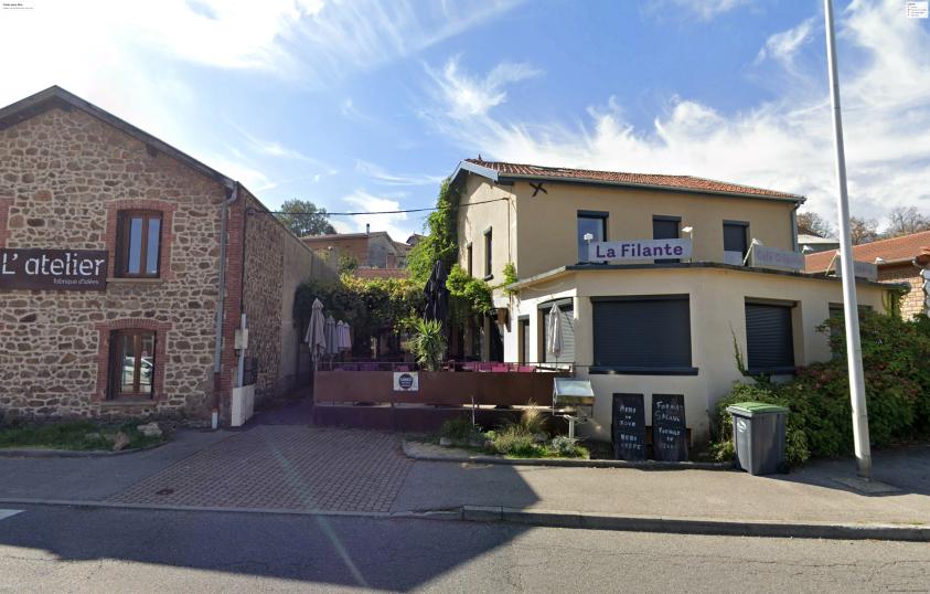 Vue depuis la rue