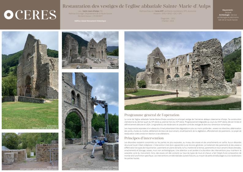 SJDA Ruine église abbatiale