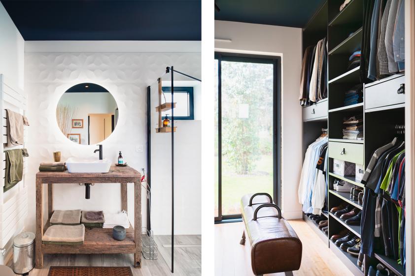 SALLE DE BAIN ET DRESSING