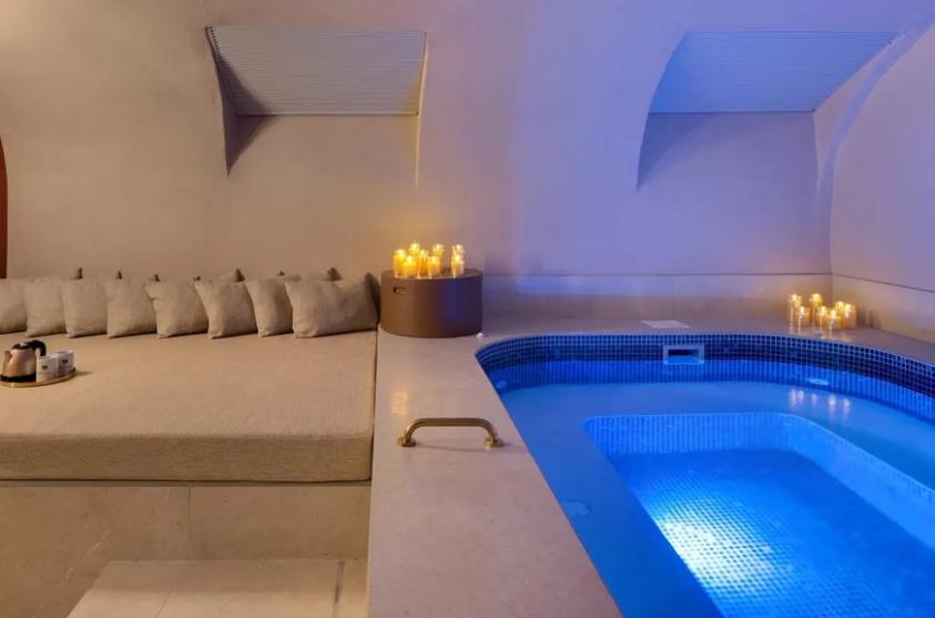 Spa en sous-sol 