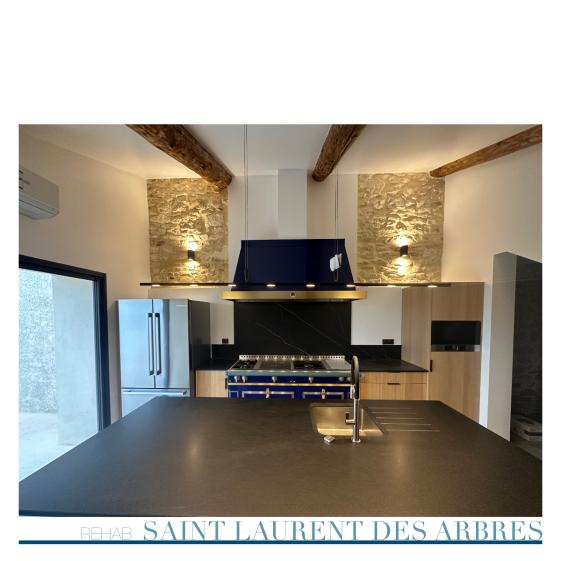 Photographie de la cuisine, semi professionnelle à Saint Laurent Des Arbres, architecte, gare, Occitanie