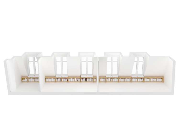 Perspective surplomb style maquette