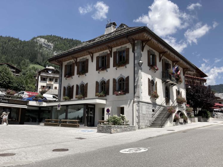 mairie, rénovation extension - Le Grand Bornand