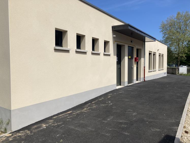 Façade arrière accès service
