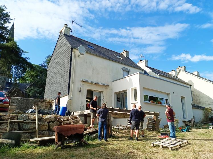Extension d'une maison