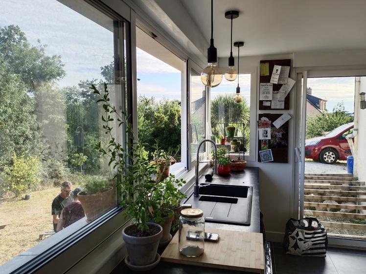 Extension d'une maison